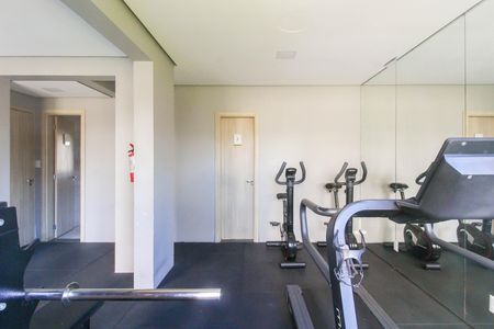Área comum - Academia de apartamento para alugar com 2 quartos, 59m² em Igara, Canoas