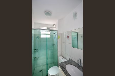 Banheiro Social de apartamento à venda com 2 quartos, 55m² em Camargos, Belo Horizonte