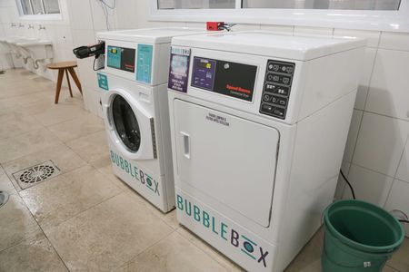 Apartamento à venda com 33m², 1 quarto e 1 vaga Apartamento à venda com 33m², 1 quarto e 1 vagaLavanderia