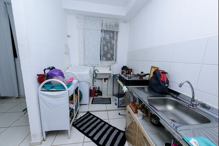Cozinha de apartamento para alugar com 2 quartos, 47m² em Jardim Riacho das Pedras, Contagem