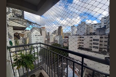 Vista da Sacada de kitnet/studio à venda com 1 quarto, 36m² em Santa Ifigênia, São Paulo