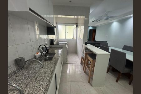 Cozinha de apartamento para alugar com 3 quartos, 178m² em Vila Curuçá, Santo André