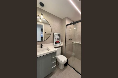 Banheiro de apartamento para alugar com 2 quartos, 73m² em Jardim Prudência, São Paulo