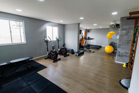 Área comum - Academia de apartamento para alugar com 2 quartos, 41m² em Parque Arariba, São Paulo