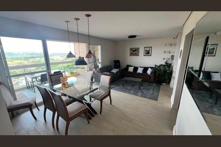Sala de apartamento à venda com 4 quartos, 140m² em Alphaville, Campinas
