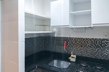 Cozinha de kitnet/studio para alugar com 1 quarto, 18m² em Centro, Rio de Janeiro