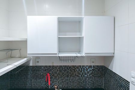 Cozinha de kitnet/studio para alugar com 1 quarto, 18m² em Centro, Rio de Janeiro