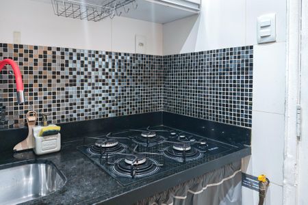Cozinha  de kitnet/studio para alugar com 1 quarto, 18m² em Centro, Rio de Janeiro