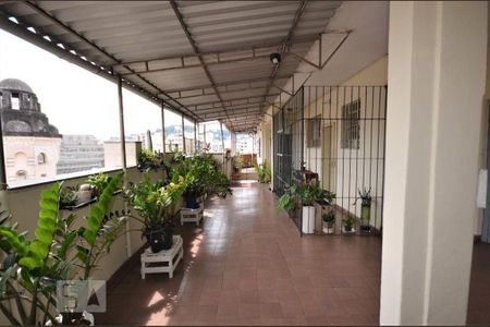 Área Comum - Terraço de kitnet/studio para alugar com 1 quarto, 18m² em Centro, Rio de Janeiro
