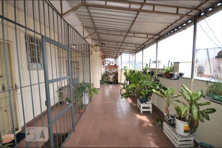Área Comum - Terraço de kitnet/studio para alugar com 1 quarto, 18m² em Centro, Rio de Janeiro