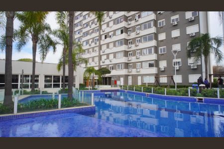 Área comum - Piscina de apartamento à venda com 3 quartos, 72m² em São João, Porto Alegre