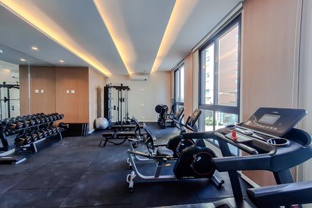 Apartamento para alugar com 40m², 1 quarto e sem vaga Apartamento para alugar com 40m², 1 quarto e sem vagaÁrea comum - Academia