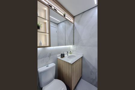 Apartamento para alugar com 40m², 1 quarto e sem vaga Apartamento para alugar com 40m², 1 quarto e sem vagaBanheiro da Suíte