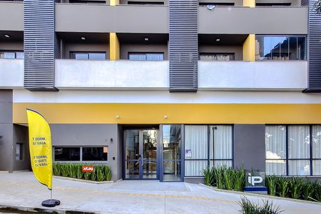 Fachada - Plaquinha de apartamento à venda com 1 quarto, 40m² em Vila Dom Pedro I, São Paulo