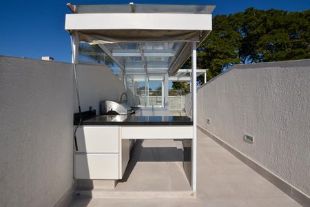 CHURRASQUEIRA de casa de condomínio para alugar com 3 quartos, 180m² em Jardim Trussardi, São Paulo