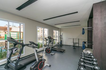 Apartamento para alugar com 45m², 2 quartos e 1 vaga Apartamento para alugar com 45m², 2 quartos e 1 vagaÁrea comum - Academia