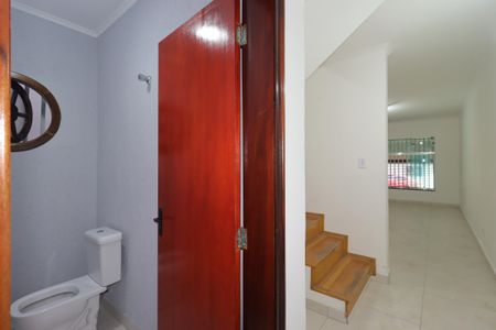 Corredor interno de casa para alugar com 3 quartos, 177m² em Jardim Jamaica, Santo André