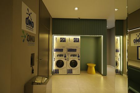 Studio para alugar com 30m², 1 quarto e sem vagaLavanderia