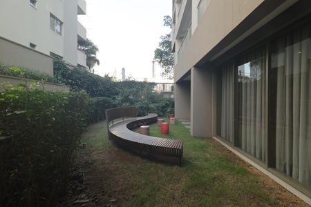 Área comum de kitnet/studio para alugar com 1 quarto, 30m² em Paraíso, São Paulo