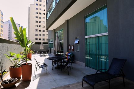 Apartamento para alugar com 77m², 1 quarto e 1 vaga Apartamento para alugar com 77m², 1 quarto e 1 vagaÁrea comum - Salão de festas
