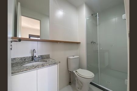 Apartamento para alugar com 54m², 2 quartos e 1 vaga Apartamento para alugar com 54m², 2 quartos e 1 vagaBanheiro da Suíte
