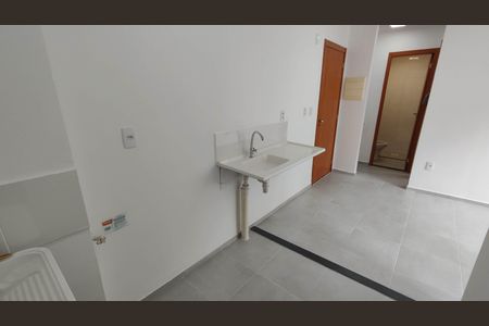Cozinha e Área de Serviço de apartamento para alugar com 2 quartos, 34m² em Lageado, Ferraz de Vasconcelos