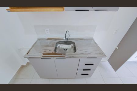 Apartamento para alugar com 27m², 1 quarto e sem vaga Apartamento para alugar com 27m², 1 quarto e sem vagaDetalhe - Cozinha