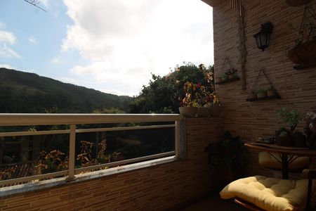 Sala - Varanda de casa de condomínio à venda com 5 quartos, 340m² em Tanque, Rio de Janeiro