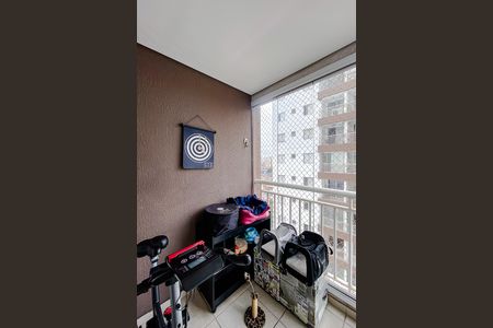 Varanda da Sala de apartamento à venda com 2 quartos, 57m² em Bom Retiro, São Paulo