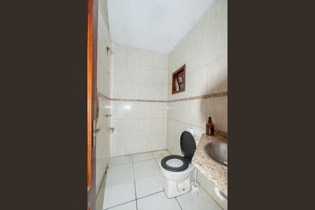 Banheiro de casa para alugar com 4 quartos, 170m² em Jardim Algarve, Viamão