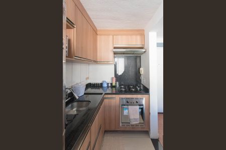 Cozinha de apartamento para alugar com 2 quartos, 49m² em Parque das Constelações, Campinas