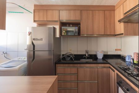 Cozinha de apartamento para alugar com 2 quartos, 49m² em Parque das Constelações, Campinas