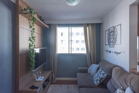 Sala de apartamento para alugar com 2 quartos, 49m² em Parque das Constelações, Campinas