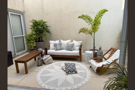 Varanda da Sala de casa para alugar com 2 quartos, 120m² em Brooklin, São Paulo