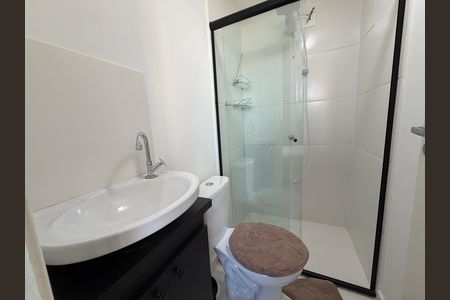 Studio para alugar com 18m², 1 quarto e sem vaga Studio para alugar com 18m², 1 quarto e sem vagaBanheiro