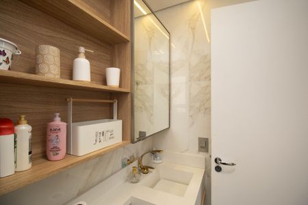 Banheiro de apartamento à venda com 2 quartos, 45m² em Vila Guilherme, São Paulo