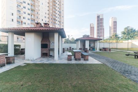 Área comum - Churrasqueira de apartamento para alugar com 2 quartos, 45m² em Vila Mogilar, Mogi das Cruzes