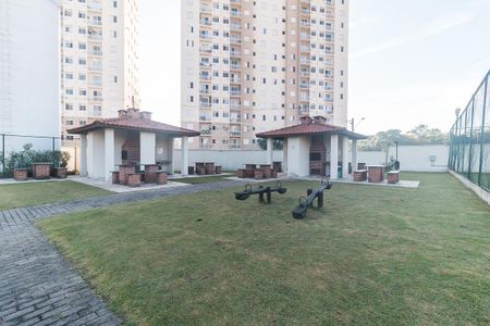 Área comum - Churrasqueira de apartamento para alugar com 2 quartos, 45m² em Vila Mogilar, Mogi das Cruzes