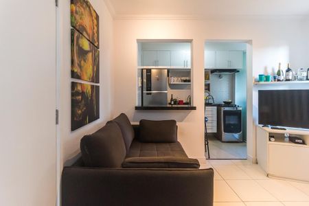 Sala de apartamento para alugar com 2 quartos, 45m² em Vila Mogilar, Mogi das Cruzes