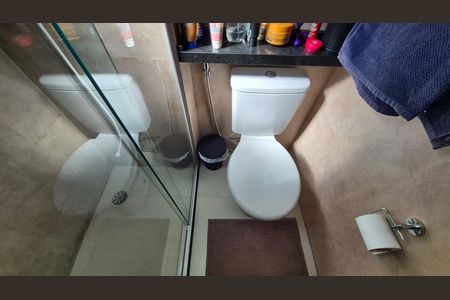 Apartamento à venda com 85m², 2 quartos e 2 vagasBanheiro da suíte 