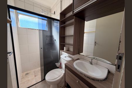 Banheiro Social de apartamento à venda com 2 quartos, 48m² em Vila Nambi, Jundiaí