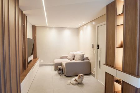 sala de apartamento à venda com 3 quartos, 88m² em Santa Efigênia, Belo Horizonte