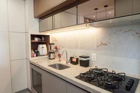 Cozinha de apartamento à venda com 3 quartos, 88m² em Santa Efigênia, Belo Horizonte