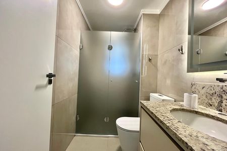 Apartamento à venda com 123m², 3 quartos e 2 vagasBanheiro da Suíte