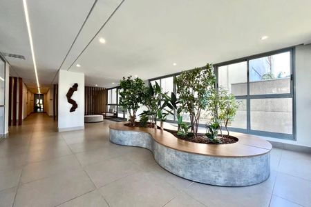 Apartamento à venda com 123m², 3 quartos e 2 vagasHall social