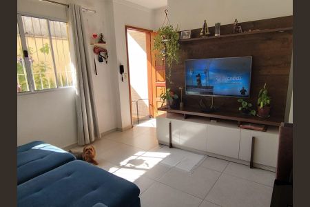 Sala de casa de condomínio à venda com 2 quartos, 68m² em Cidade Nitro Operária, São Paulo