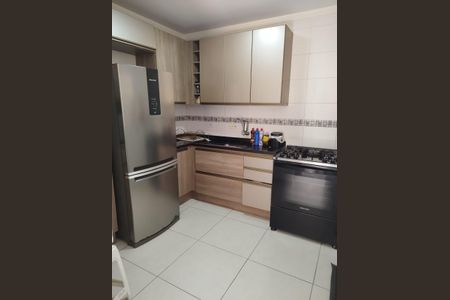 Cozinha de casa de condomínio à venda com 2 quartos, 68m² em Cidade Nitro Operária, São Paulo