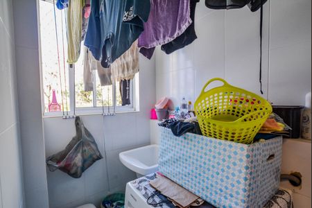Cozinha e Área de Serviço de apartamento à venda com 3 quartos, 100m² em Vila Santa Teresa, Santo André