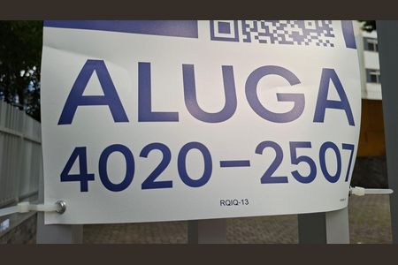 Apartamento para alugar com 56m², 1 quarto e 1 vaga Apartamento para alugar com 56m², 1 quarto e 1 vagaPlaca