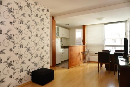 Sala  de apartamento para alugar com 2 quartos, 53m² em Santo Agostinho, Belo Horizonte